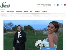 Tablet Screenshot of emeraldmotionpictures.com